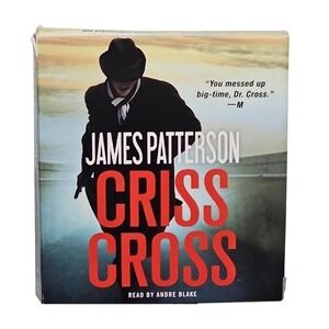 James Patterson Criss Cross Alex Cross Series Audiobook 5 CD Set Suspense NEW